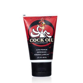 Cock Oil - Glijmiddel op Waterbasis - 59 ml