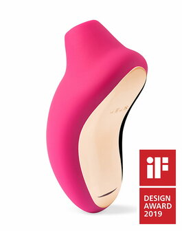 Lelo - Sona Cruise - Luchtdruk Vibrator - Deep Pink