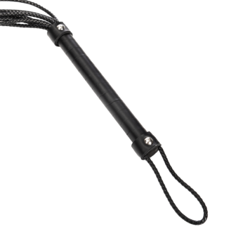 Rimba - BDSM Flogger met Rozen - Zwart/Rood