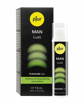 Pjur - MAN Lust - Pleasure Gel - Stimulatie op Waterbasis - 15 ml