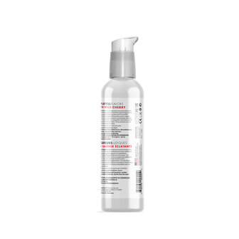 Swiss Navy - 4 in 1 Playful Flavors - Likbaar en Verwarmend Glijmiddel en Massage - Poppin Wild Cherry - 118 ml