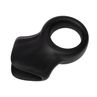 Rimba - Siliconen Cockring met Mondje voor Clitoris Stimulatie