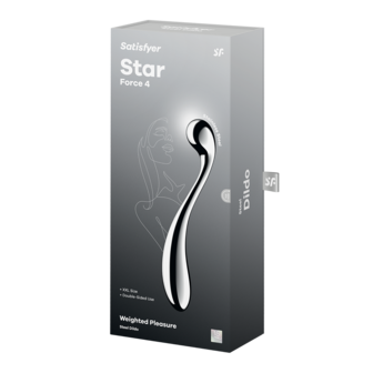 Satisfyer - Star Force 4 - RVS Dildo