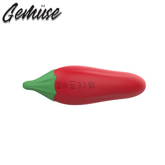 Gem&uuml;se - The Cutie Red Pepper - Vibrerende Groente Mini Vibrator