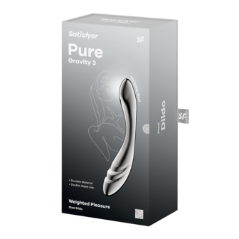 Satisfyer - Pure Gravity 3 - RVS Dildo