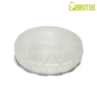 BRUTUS ICE - Silasoft Fat Donut Cockring - Transparant