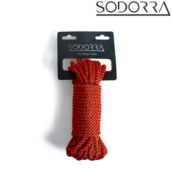 SODORRA - Shibari Bondagetouw - Rood - 10 meter