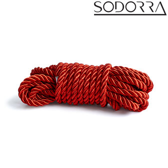 SODORRA - Shibari Bondagetouw - Rood - 5 meter