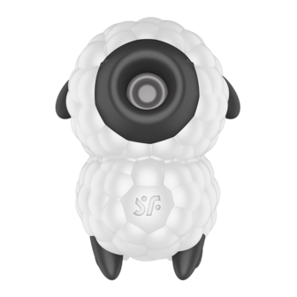 Satisfyer - Dreamy Sheep - Luchtdruk Vibrator - Zwart/Wit