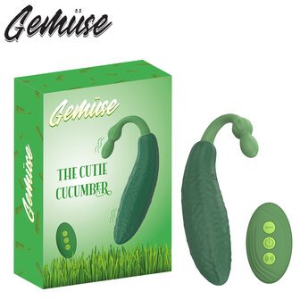 Gem&uuml;se - The Cutie Cucumber  - Vibrerende Groente Mini Vibrator