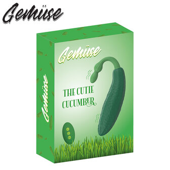 Gem&uuml;se - The Cutie Cucumber  - Vibrerende Groente Mini Vibrator