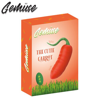 Gem&uuml;se - The Cutie Carrot - Vibrerende Groente Mini Vibrator