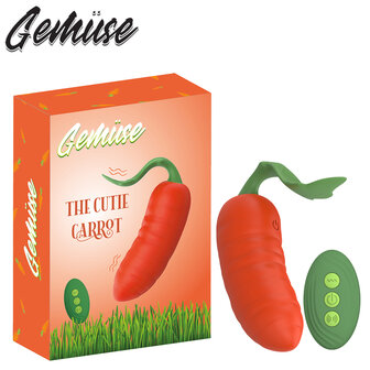 Gem&uuml;se - The Cutie Carrot - Vibrerende Groente Mini Vibrator
