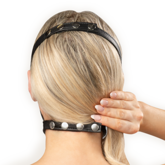 Rimba - Lederen Muilkorf - Zwart