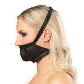 Rimba - Lederen Muilkorf - Zwart