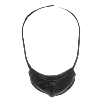 Rimba - Lederen Muilkorf - Zwart