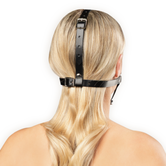 Rimba - Lederen Hoofdharnas - Zwart