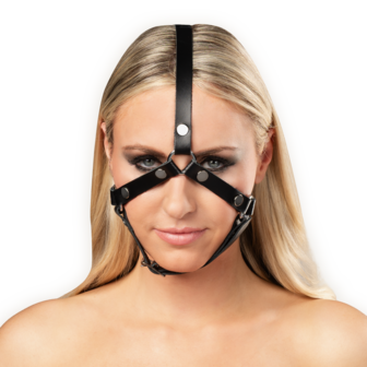 Rimba - Lederen Hoofdharnas - Zwart