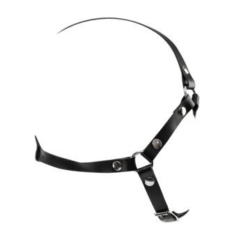Rimba - Lederen Hoofdharnas - Zwart