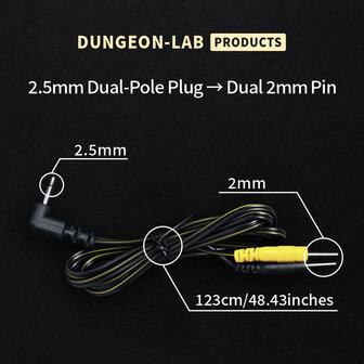 Dungeon Lab - Vervangings-/reservekabel