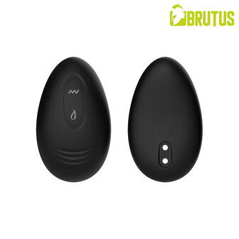 Brutus - P-HEATER - Verwarmende &amp; Roterende Prostaat Stimulator - App Control - Zwart