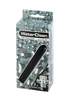 WaterClean - Aluminium Anaal Douche - Zwart