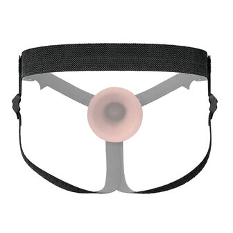 Pipedream - Fantasy X-Tensions - Silicone Holle Strap-On - 24 cm - Lichte Huidskleur