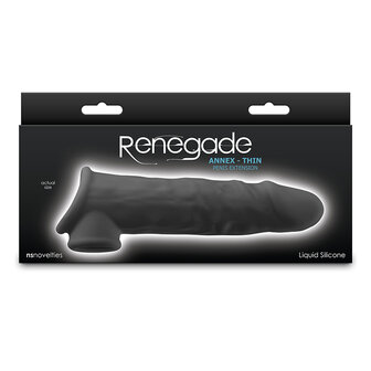 Renegade - Annex Thin - Penis Sleeve - Zwart