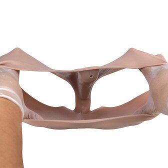 Kiotos - Siliconen Bodysuit - Vrouwelijk Onderlichaam met Vagina