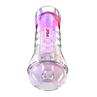 Pipedream - PDX Elite Viewtube Plus See-Thru EZ-Grip Stroker Masturbator