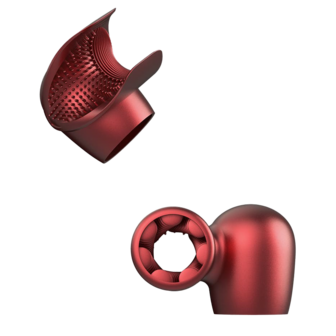 ManWan - Man.Wand Edgy - Wand Vibrator voor Haar &amp; Hem - Red Velvet