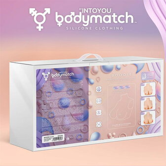 Bodymatch - Boodie - Realistische Siliconen Borstprothese - Lichte Huidskleur - Cup G