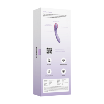 Svakom - Margot - G-spot Vibrator - Dubbele Motor - App Control - Lila