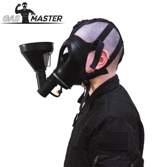 GASMASTER Alien Gas Mask Human Urinaal Dosering Systeem