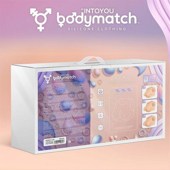 Bodymatch - Bowie - Realistische siliconen borstprothese - Lichte Huidskleur - Cup C