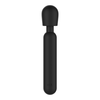 Rimba - Sensual Nights SN10 - Medium Wand Vibrator - Massager - Zwart