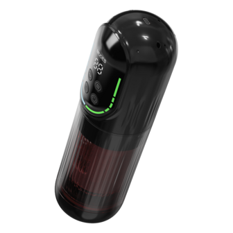 Rimba Toys - Orgastobator 07 - Masturbator - Rood/Transparant