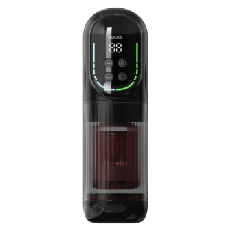 Rimba Toys - Orgastobator 07 - Masturbator - Rood/Transparant