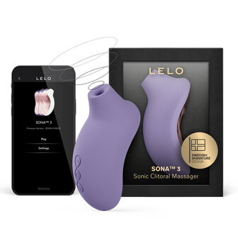 Lelo - Sona 3 - Luchtdruk Vibrator - Lila
