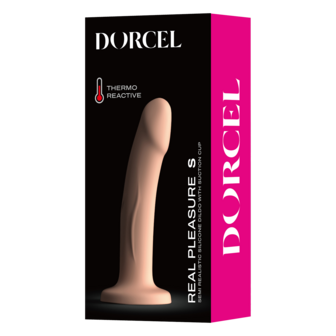 Dorcel - Real Pleasure - Stijlvolle Siliconen Dildo - Lichte Huidskleur - Maat S