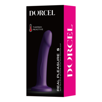 Dorcel - Real Pleasure - Stijlvolle Siliconen Dildo - Paars - Maat S
