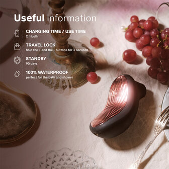 Lelo - Sona 3 Cruise -  Luchtdruk Vibrator - Zwart