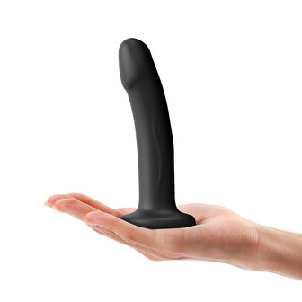 Dorcel - Real Pleasure - Stijlvolle Siliconen Dildo - Zwart - Maat M