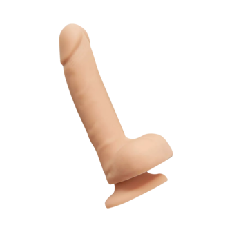 Strap-On-Me - Roterende &amp; Vibrerende Realistische Dildo - Lichte Huidskleur