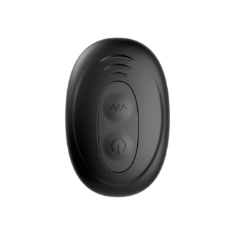 IY Astex - Stotende &amp; Kloppende Prostaatmassager met Afstandsbediening - Zwart