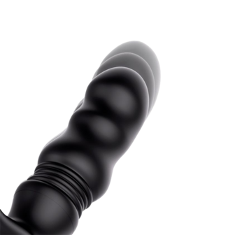 IY Womp - Stotende en Vibrerende Prostaatmassager met Afstandsbediening - Zwart