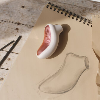 Lelo - Sona 3 -  Luchtdruk Vibrator - Cr&egrave;me