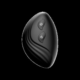 IY Synkox - Vibrerende Penisverlenger met Afstandsbediening - Zwart