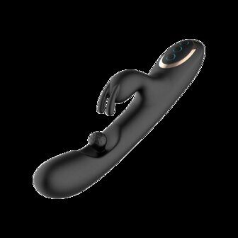 IY Patty - Rabbit Vibrator met Roterende Bal - Zwart