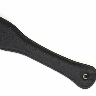 Liebe Seele Demon's Kiss Spanking Paddle - Luxe Leren Plak
